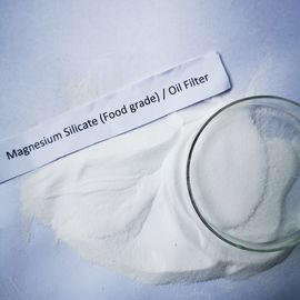 マグネシウムのケイ酸塩の石油フィルターの粉の揚げられていた食糧のための白い粒子の形態